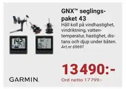 Erlandsons Brygga GNX seglingspaket 43 erbjuda