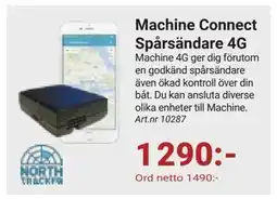 Erlandsons Brygga Machine Connect Spårsändare 4G erbjuda
