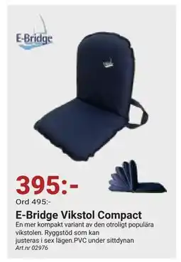 Erlandsons Brygga E-Bridge Vikstol Compact erbjuda