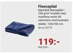 Erlandsons Brygga Fleecepläd erbjuda