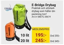 Erlandsons Brygga E-Bridge Drybag, Medlemspris erbjuda