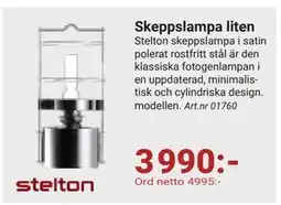 Erlandsons Brygga Skeppslampa liten erbjuda