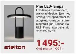 Erlandsons Brygga Pier LED-lampa erbjuda