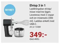 Erlandsons Brygga Elvisp 3 in 1 erbjuda