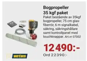 Erlandsons Brygga Bogpropeller 35 kgf paket erbjuda