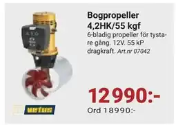 Erlandsons Brygga Bogpropeller 4,2HK/55 kgf erbjuda