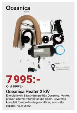 Erlandsons Brygga Oceanica Heater 2 kW erbjuda