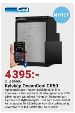 Erlandsons Brygga Kylskåp OceanCool CR50 erbjuda