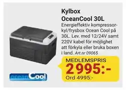 Erlandsons Brygga Kylbox OceanCool 30L, Medlemspris erbjuda