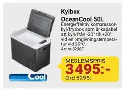 Erlandsons Brygga Kylbox OceanCool 50L, Medlemspris erbjuda