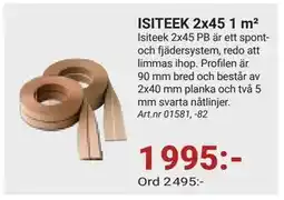 Erlandsons Brygga ISITEEK 2x45 1 m² erbjuda