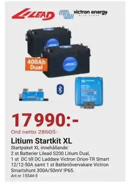 Erlandsons Brygga Litium Startkit XL erbjuda