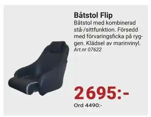 Erlandsons Brygga Båtstol Flip erbjuda