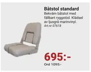 Erlandsons Brygga Båtstol standard erbjuda