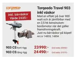 Erlandsons Brygga Torqeedo Travel 903 inkl väskor erbjuda