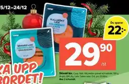 Coop Extra Skivad lax erbjuda