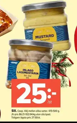 Coop Extra Sill erbjuda
