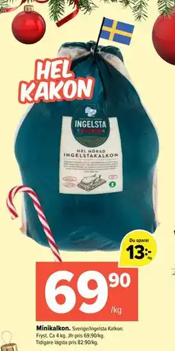 Coop Extra Minikalkon erbjuda