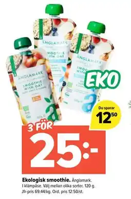 Coop Extra Ekologisk smoothie erbjuda