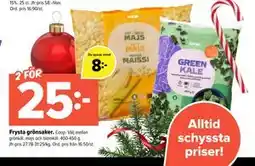 Coop Extra Frysta grönsaker erbjuda
