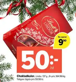 Coop Extra Chokladkulor erbjuda