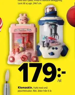 Coop Extra Klomaskin erbjuda