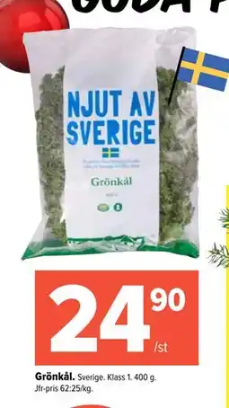 Coop Extra Grönkål erbjuda