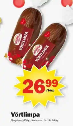 Pekås Vörtlimpa erbjuda