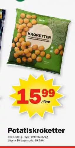 Pekås Potatiskroketter erbjuda
