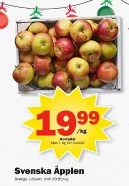 Pekås Svenska Äpplen, Medlemspris erbjuda