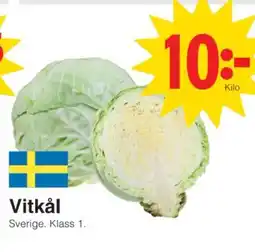 Matöppet Vitkål erbjuda