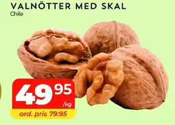 Matrix Butikerna Valnötter med skal erbjuda