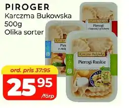 Matrix Butikerna Karczma Bukowska Piroger erbjuda