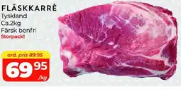 Matrix Butikerna Fläskkarrè erbjuda