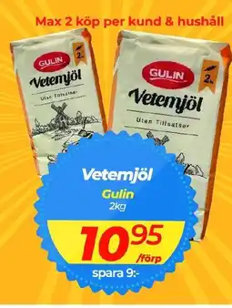 Matrix Butikerna GULIN Vetemjöl erbjuda