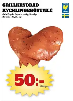 Bonum Matmarknad Grillkryddad kycklingbröstfilé erbjuda