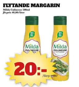 Bonum Matmarknad Milda Flytande margarin erbjuda