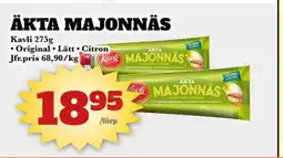Bonum Matmarknad Kavli Äkta majonnäs erbjuda