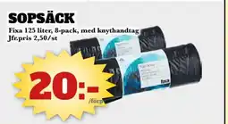 Bonum Matmarknad Fixa Sopsäck erbjuda