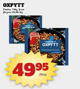 Bonum Matmarknad Findus Oxpytt erbjuda