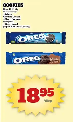Bonum Matmarknad Oreo Cookies erbjuda