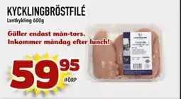 Din Mat Lantkykling Kycklingbröstfilé erbjuda
