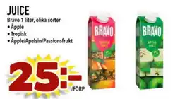 Din Mat Bravo Juice erbjuda