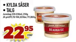 Din Mat Jureskog Kylda såser • Talg erbjuda