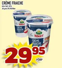 Din Mat Arla Crème fraiche erbjuda
