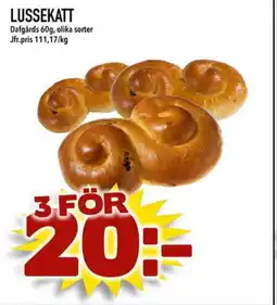 Din Mat Lussekatt Dafgårds erbjuda