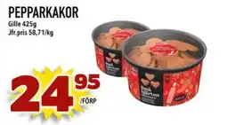 Din Mat Gille Pepparkakor erbjuda