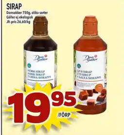 Din Mat Dansukker Sirap erbjuda