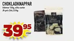 Din Mat Odense Chokladknappar erbjuda