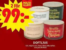 ICA Maxi ICA Doftljus erbjuda
